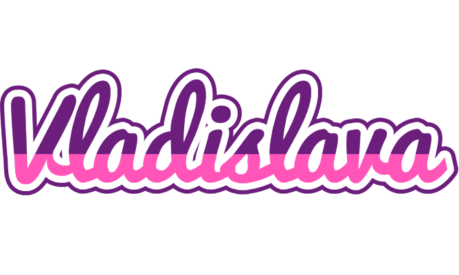 Vladislava cheerful logo