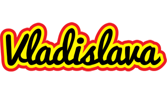 Vladislava flaming logo