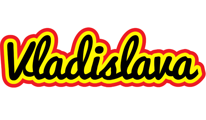 Vladislava flaming logo