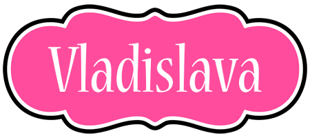 Vladislava invitation logo