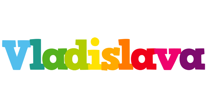 Vladislava rainbows logo