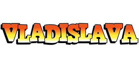 Vladislava sunset logo