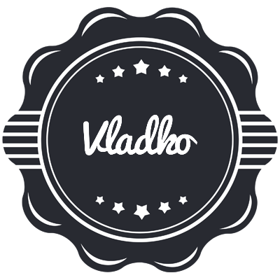Vladko badge logo