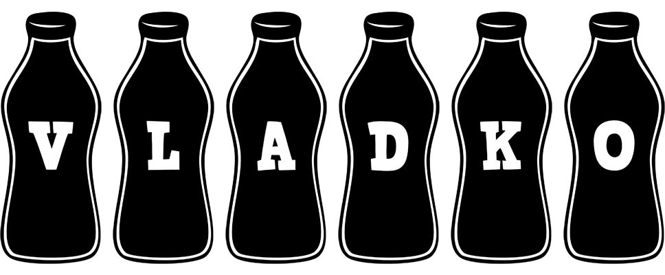 Vladko bottle logo