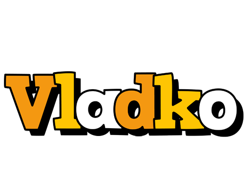 Vladko cartoon logo