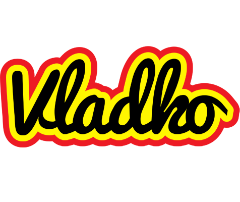 Vladko flaming logo