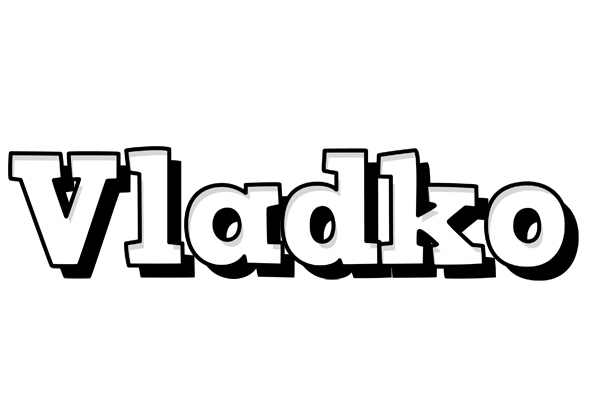Vladko snowing logo