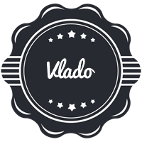 Vlado badge logo