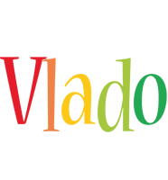 Vlado birthday logo