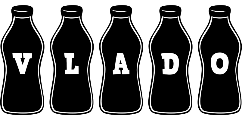 Vlado bottle logo