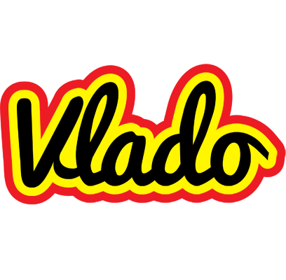 Vlado flaming logo