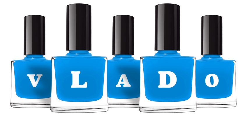 Vlado glossy logo