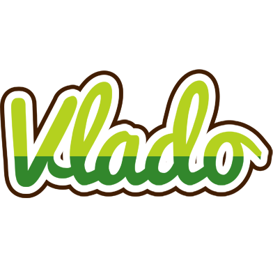 Vlado golfing logo