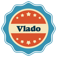 Vlado labels logo