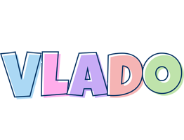 Vlado pastel logo