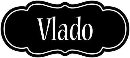 Vlado welcome logo