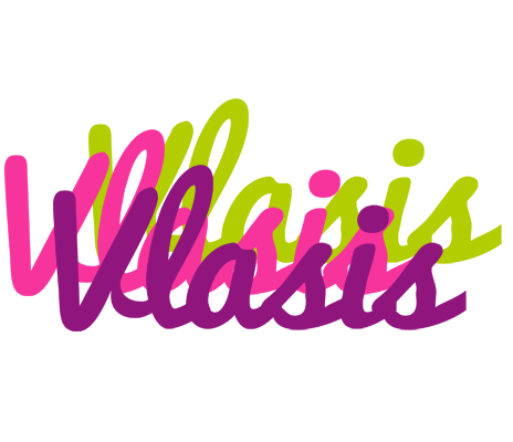 Vlasis flowers logo