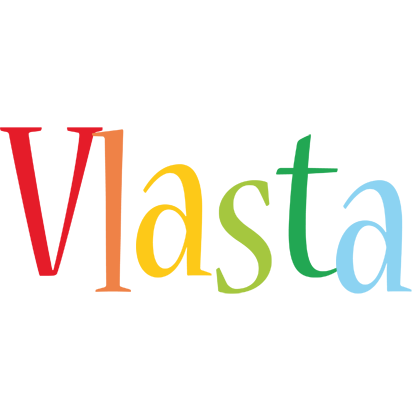 Vlasta birthday logo