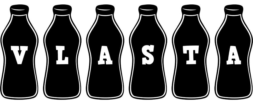 Vlasta bottle logo