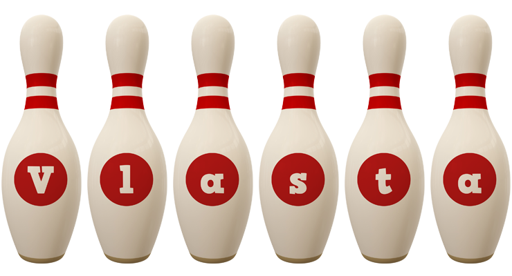 Vlasta bowling-pin logo