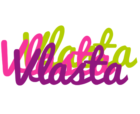 Vlasta flowers logo