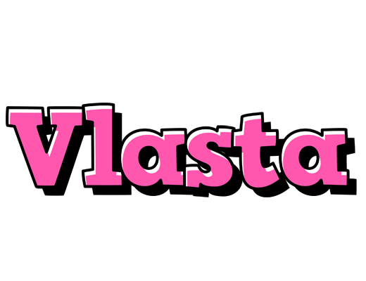 Vlasta girlish logo