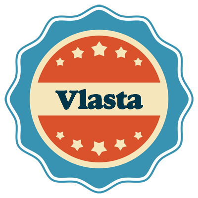 Vlasta labels logo
