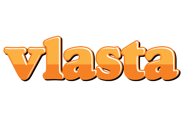 Vlasta orange logo