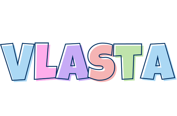 Vlasta pastel logo