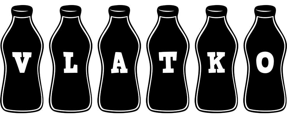 Vlatko bottle logo
