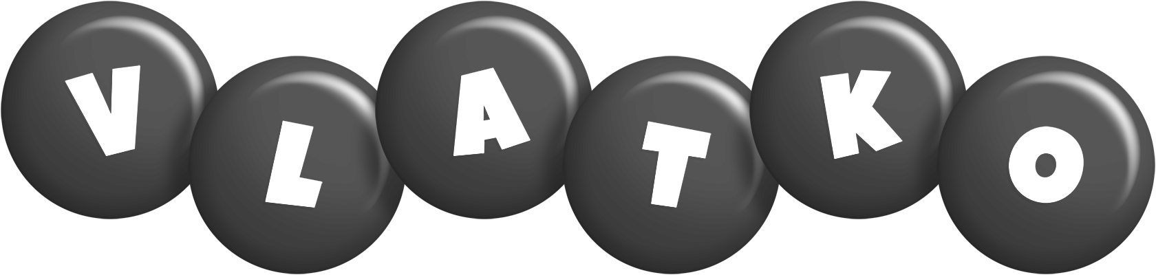 Vlatko candy-black logo
