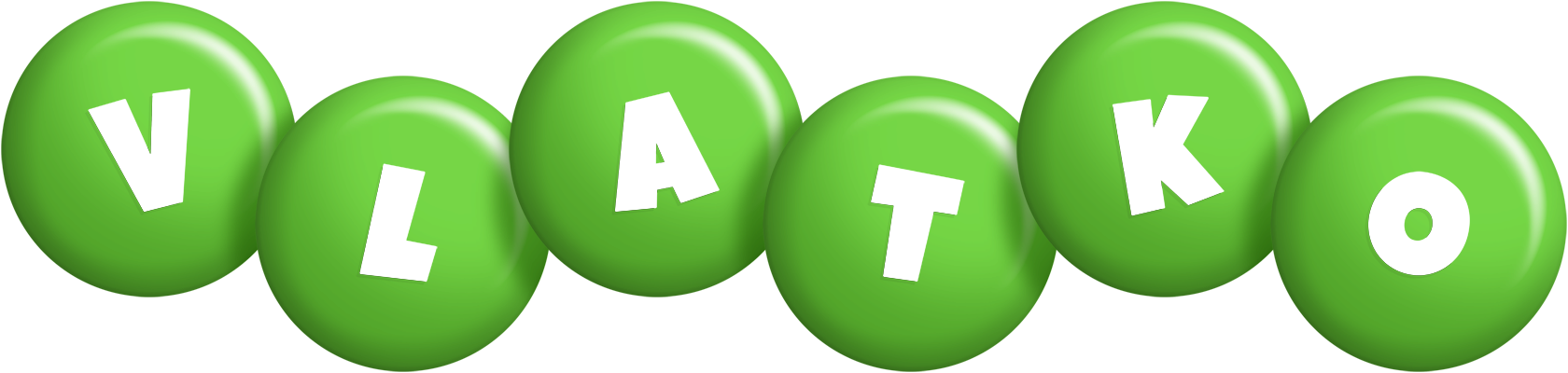 Vlatko candy-green logo