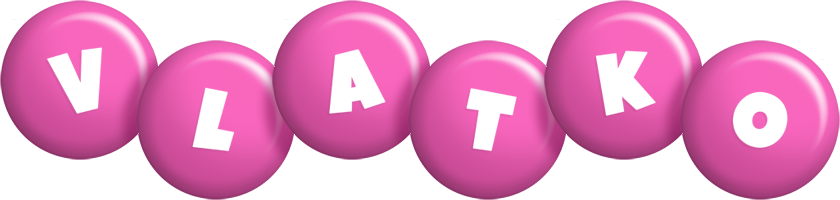 Vlatko candy-pink logo