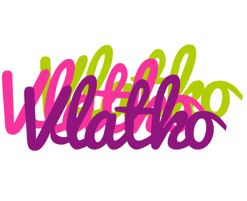 Vlatko flowers logo
