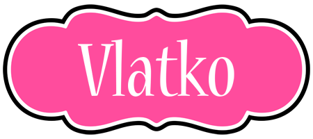 Vlatko invitation logo