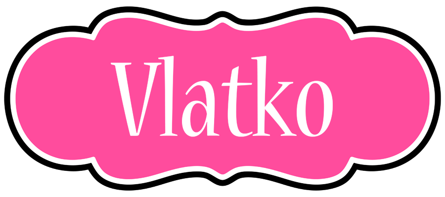 Vlatko invitation logo