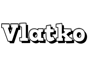 Vlatko snowing logo