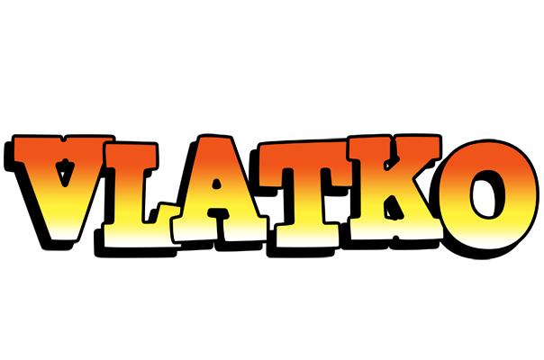 Vlatko sunset logo
