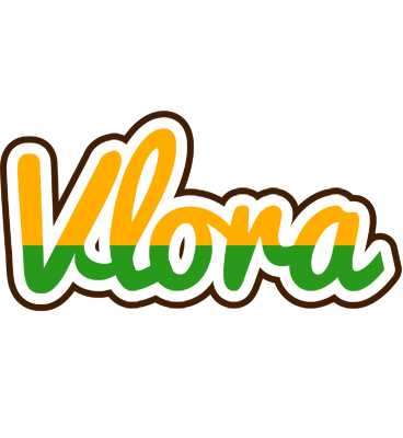 Vlora banana logo