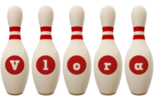 Vlora bowling-pin logo