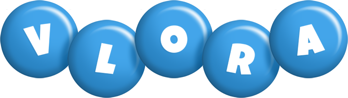 Vlora candy-blue logo