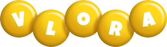 Vlora candy-yellow logo