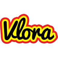 Vlora flaming logo