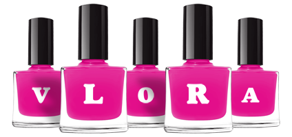 Vlora nails logo