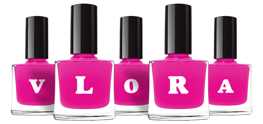 Vlora nails logo