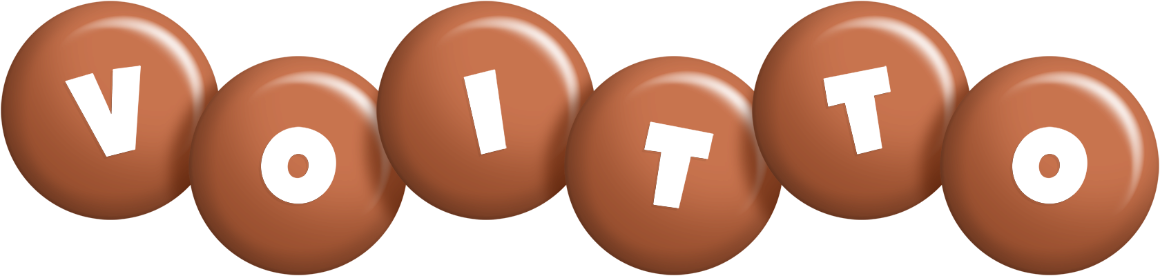 Voitto candy-brown logo