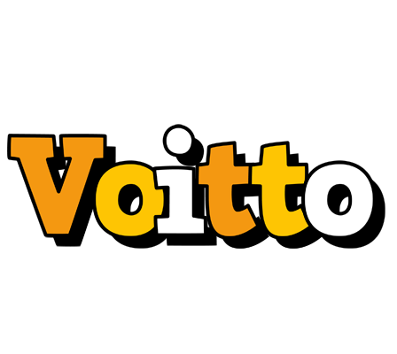 Voitto cartoon logo