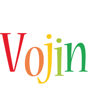 Vojin birthday logo