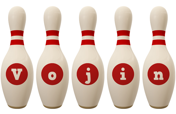Vojin bowling-pin logo