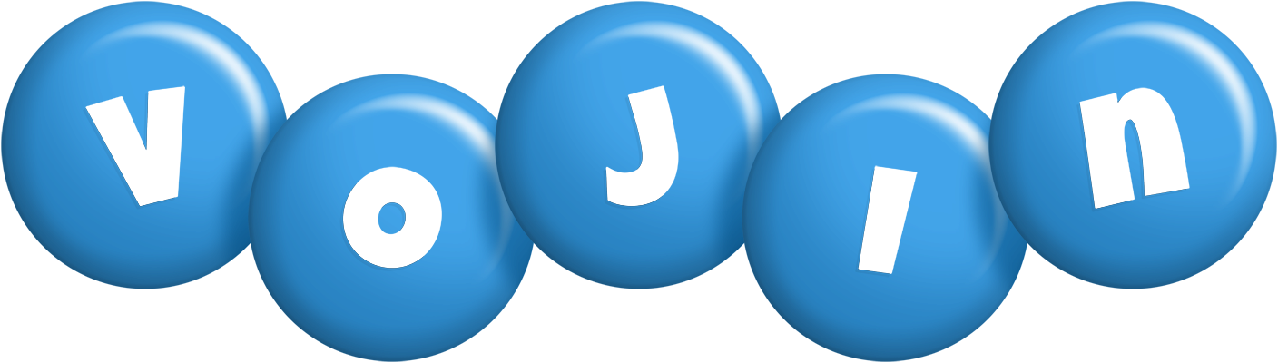 Vojin candy-blue logo